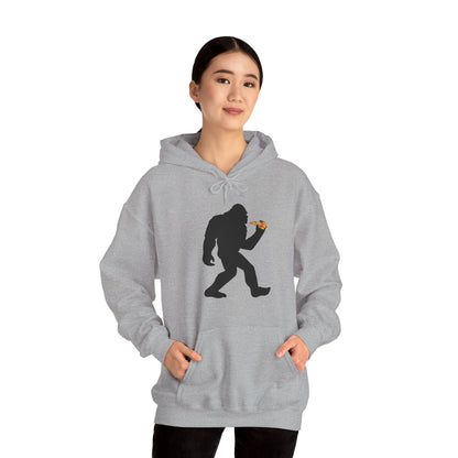 Funny Bigfoot Pizza Food Lovers Foodie Gifts Pepperoni Hoodie Men Women