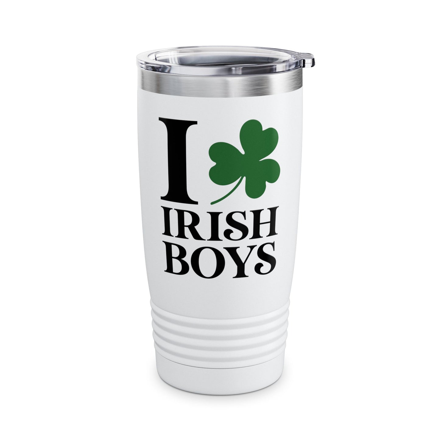 Funny I Love Irish Boys Shamrock St Patricks Day Tumbler For Men Women Tumbler