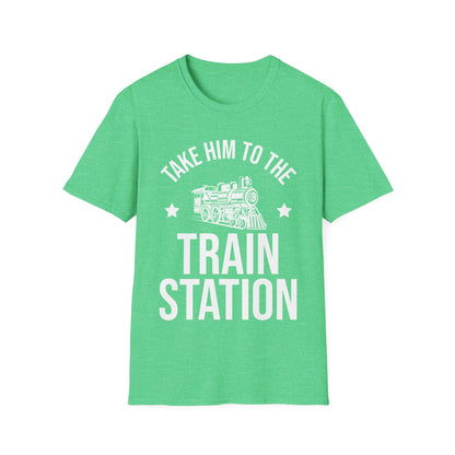 Take Him to The Train Station Platform T-Shirt Men Women