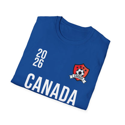 Canada Soccer Tee Flag Football Shirt Gift 2026 T-Shirt