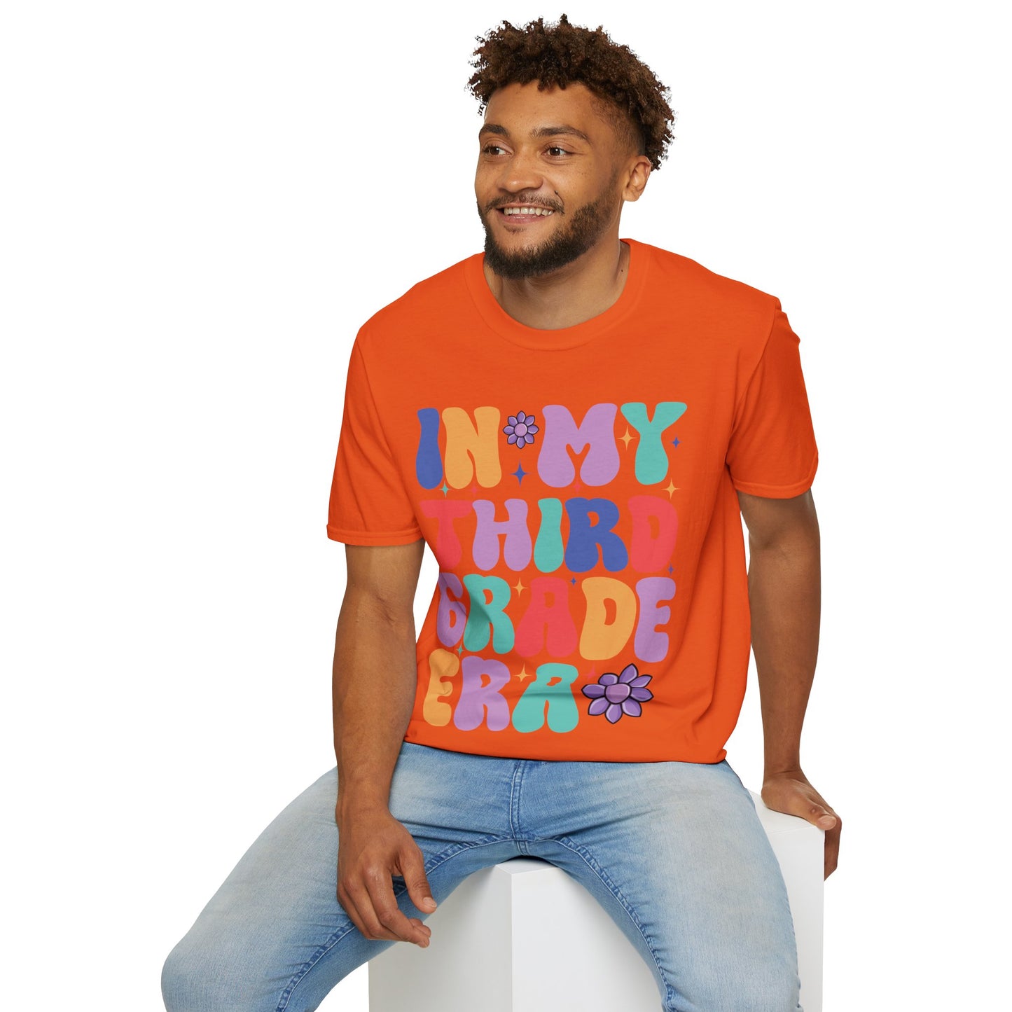 Funny In My 3rd Grade Era Back to School In My Third Grade Era T-Shirt For Men Women T-Shirt