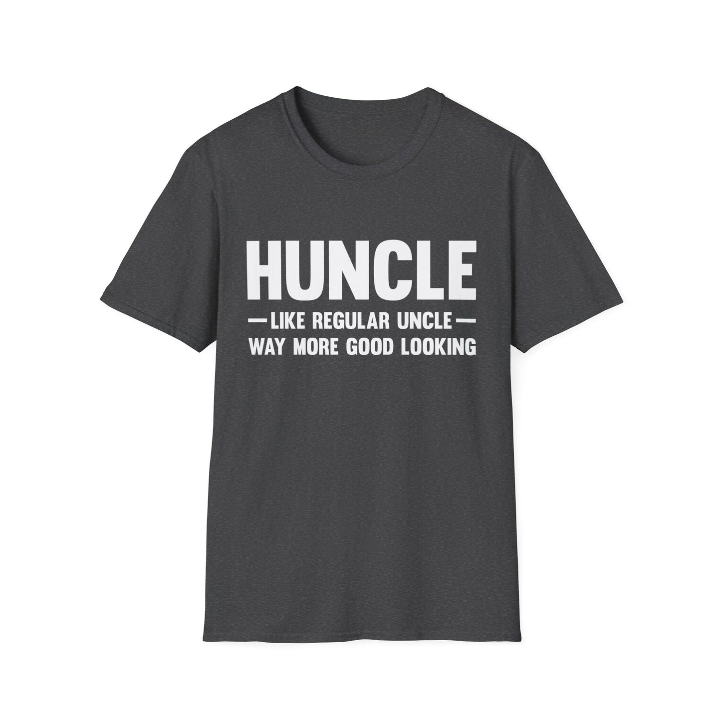 Funny Huncle Family Handsome Uncle Birthday Gift Tshirt Men Women