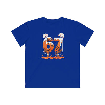Basketball 67 Six Seven Funny Gen Alpha Meme Drip T-Shirt