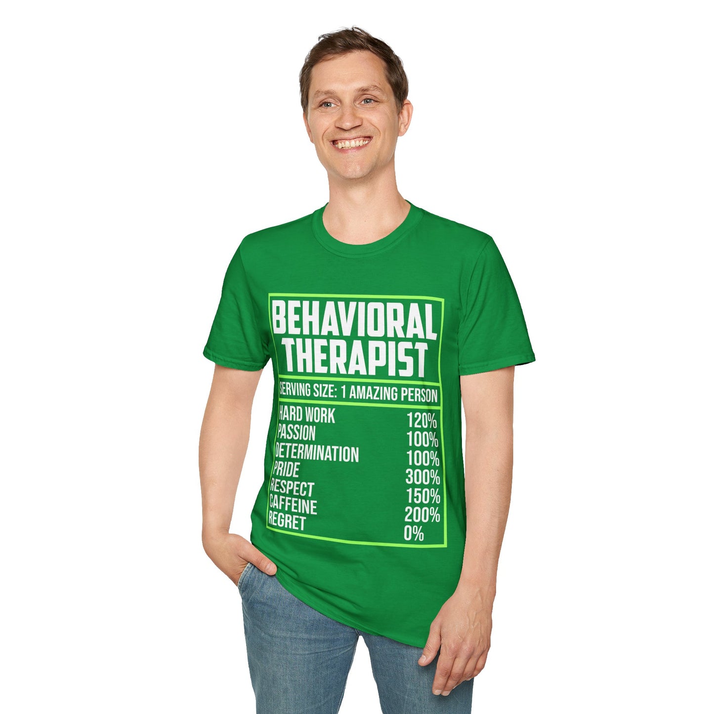 Behavioral Therapist Facts Analyst Behavior Tech SPED Teacher Autism T-Shirt
