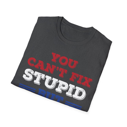 You Cant Fix Stupid But You Can Vote It Out Anti Trump President Election 2020 T-Shirt