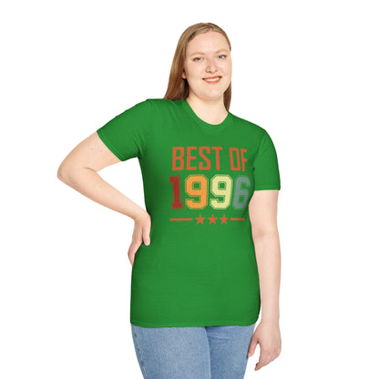 Funny Vintage Best of 1996 30 Year Old Gift 30th Birthday T-Shirt For Men Women T-Shirt