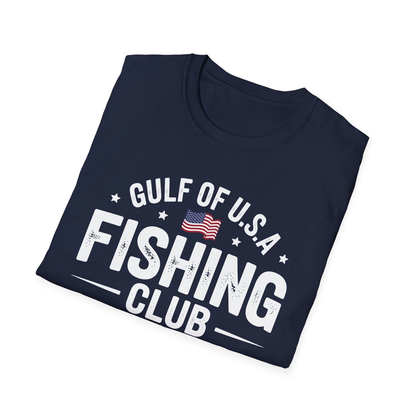 Funny Gulf of US America Fishing Club Hobby Fisher T-Shirt For Men Women