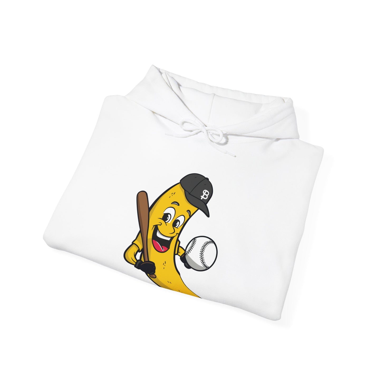 Funny Banana Playing Baseball Fruit Lover Baseball Player Hoodie For Men Women Hoodie