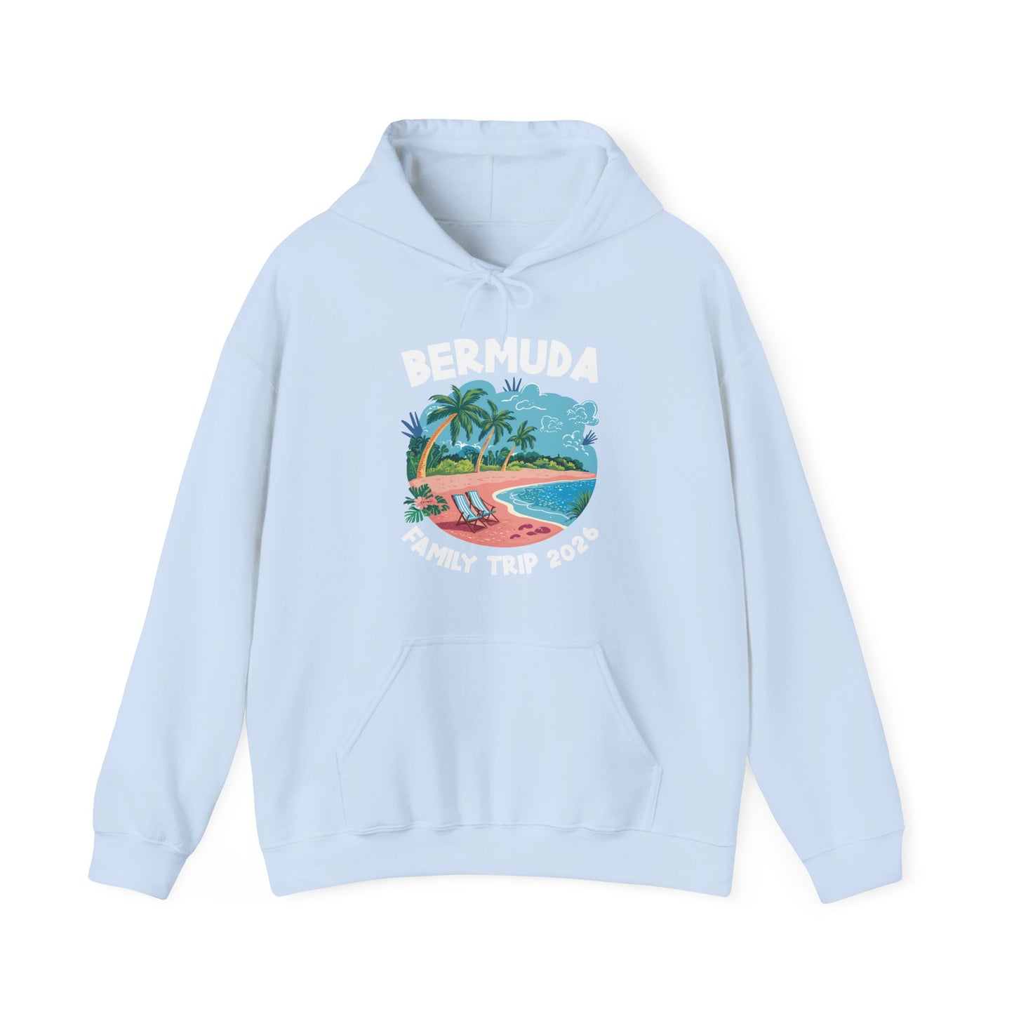 Family Cruise Bermuda 2026 Summer Trip Matching Vacation 2026 Hoodie For Men Women