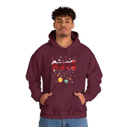 Chest Nuts Matching Chestnuts Funny Christmas Couples Nuts Hoodie