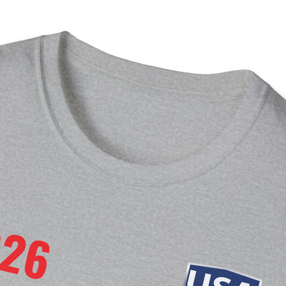 USA T-Shirt Cricket Lovers Fan Team Support 2026