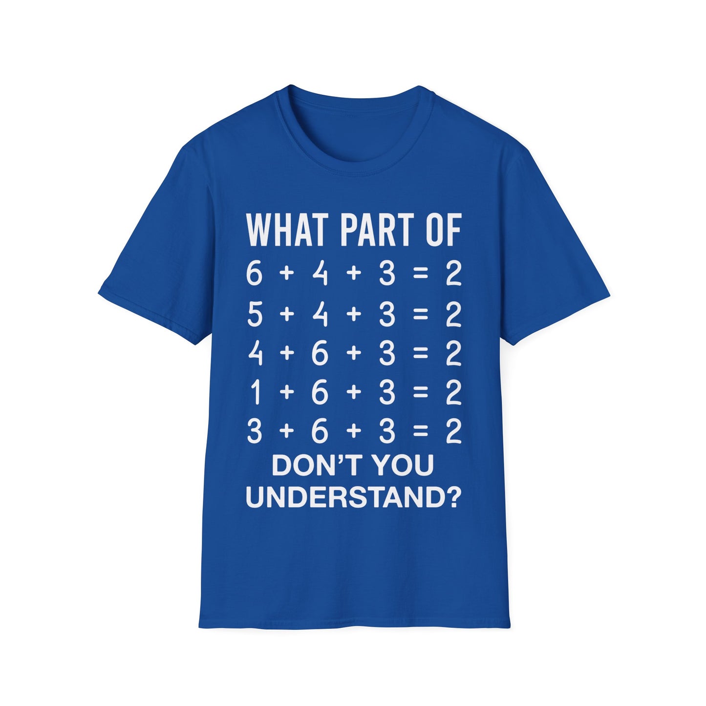 Funny What Part of Baseball Dont You Understand School Team T-Shirt for Men Women