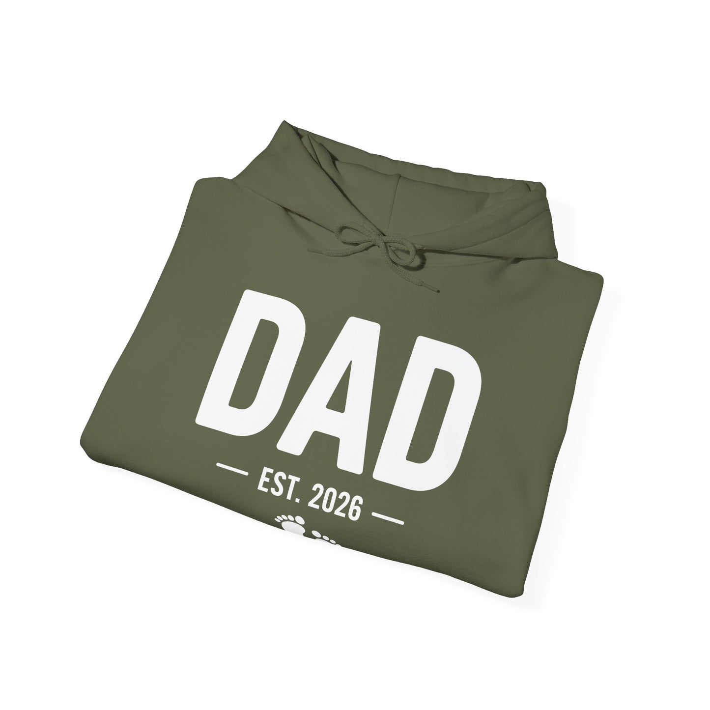 Funny Dad Est 2026 To Be Gifts First Time Dad New Daddy Hoodie For Men Women