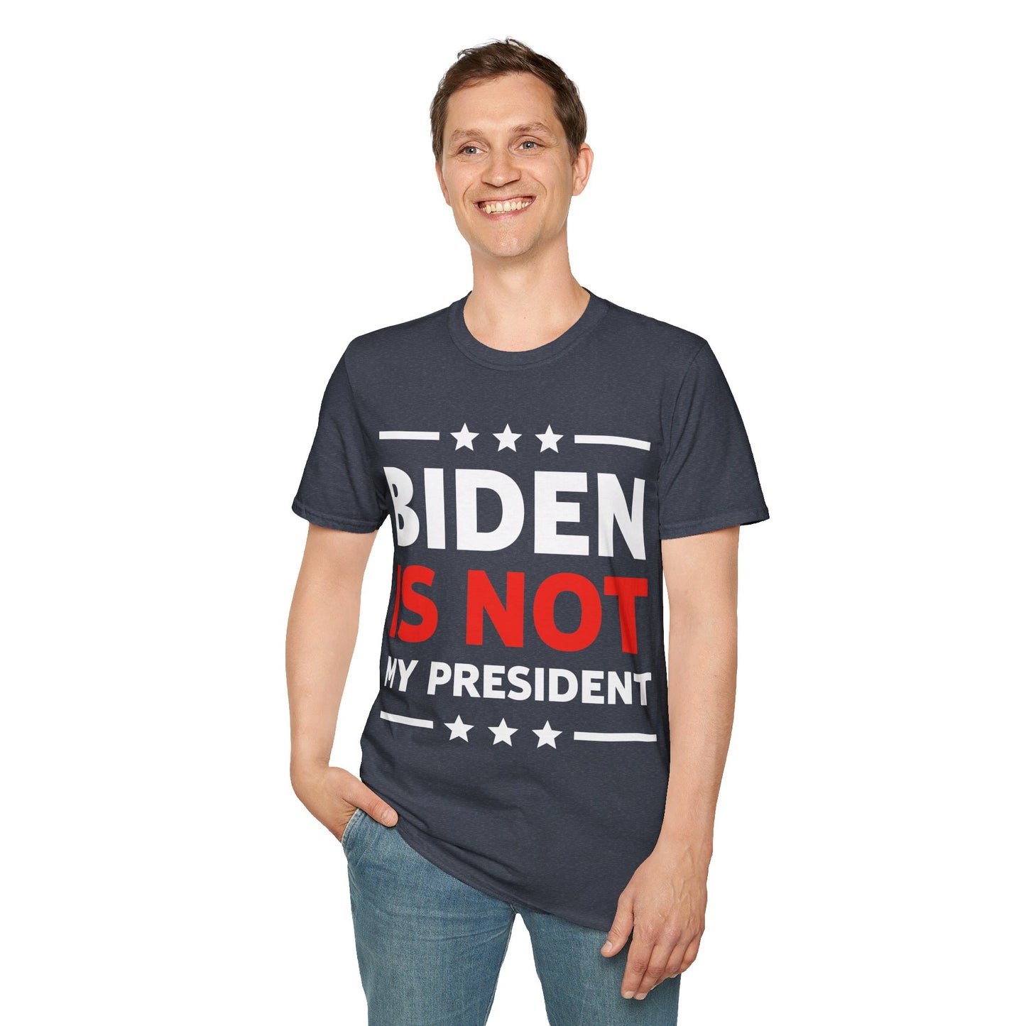 Anti Biden Is Not My President Election Trump POTUS T-Shirt Men Women