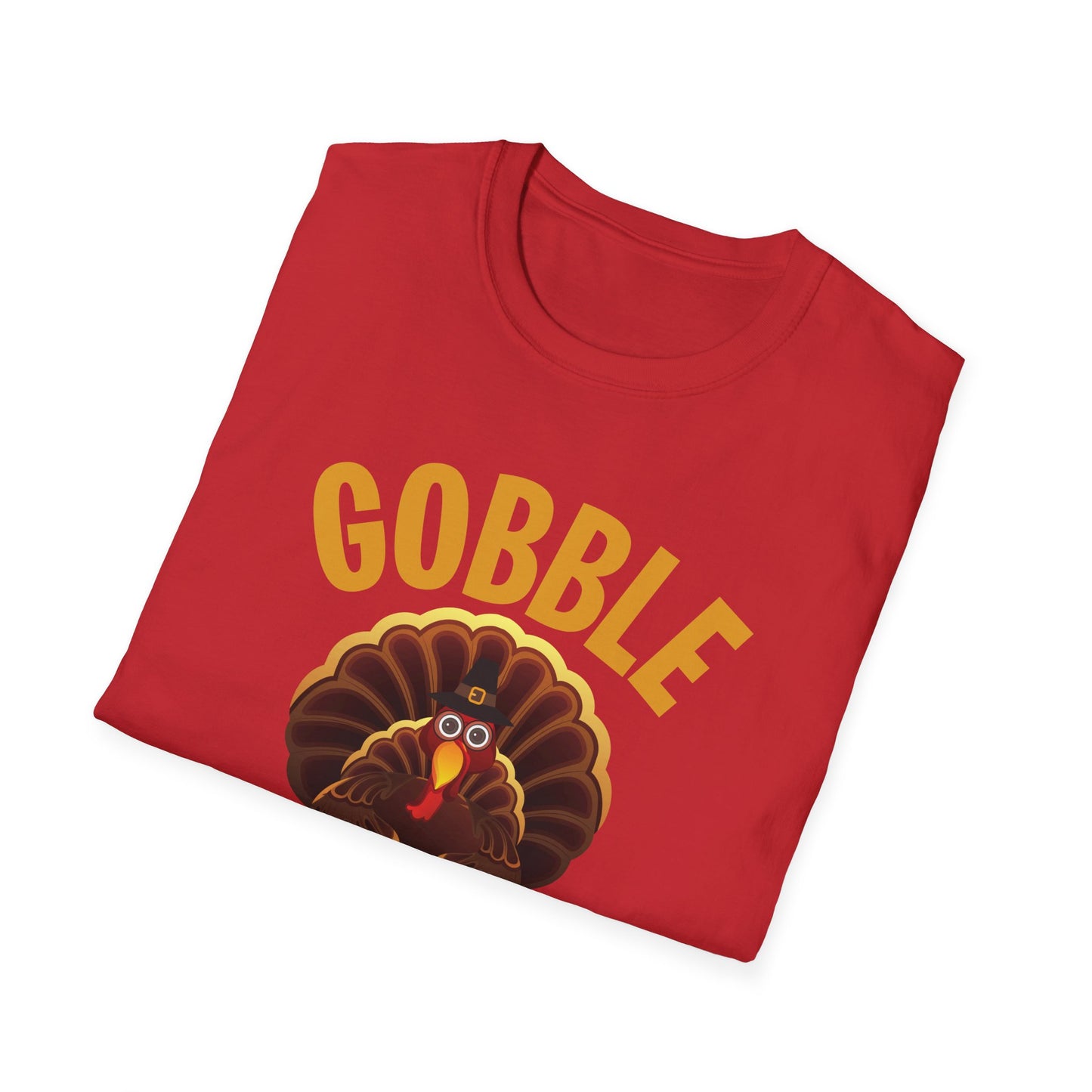 Thanksgiving Gobble Till You Wobble Turkey Family Dinner T-Shirt Men Women