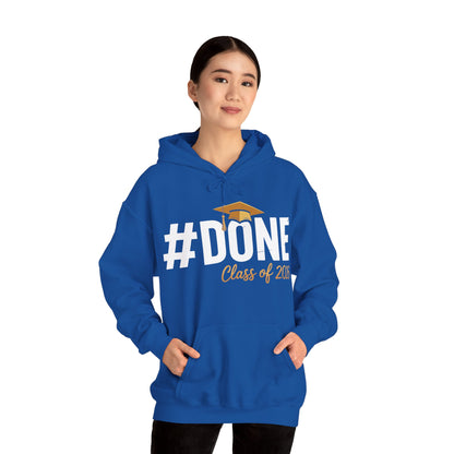 #Done Class of 2026 Graduation So Done Senior 2026 Grad Hoodie For Men Women