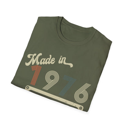 Made In 1976 Limited Edition Funny Cassette Tape Vintage T-Shirt For Men Women
