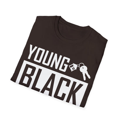 Proud New House Young Black Homeowner Funny Housewarming T-Shirt