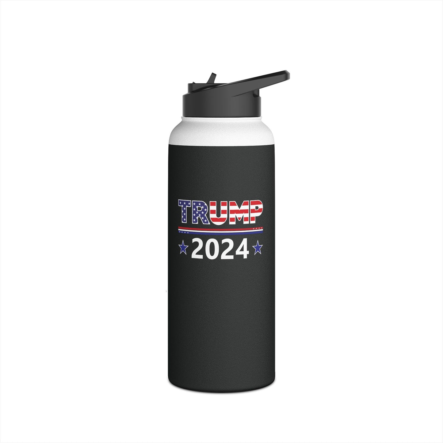 Pro Trump 2024 President 45 Water Bottle For Men Women