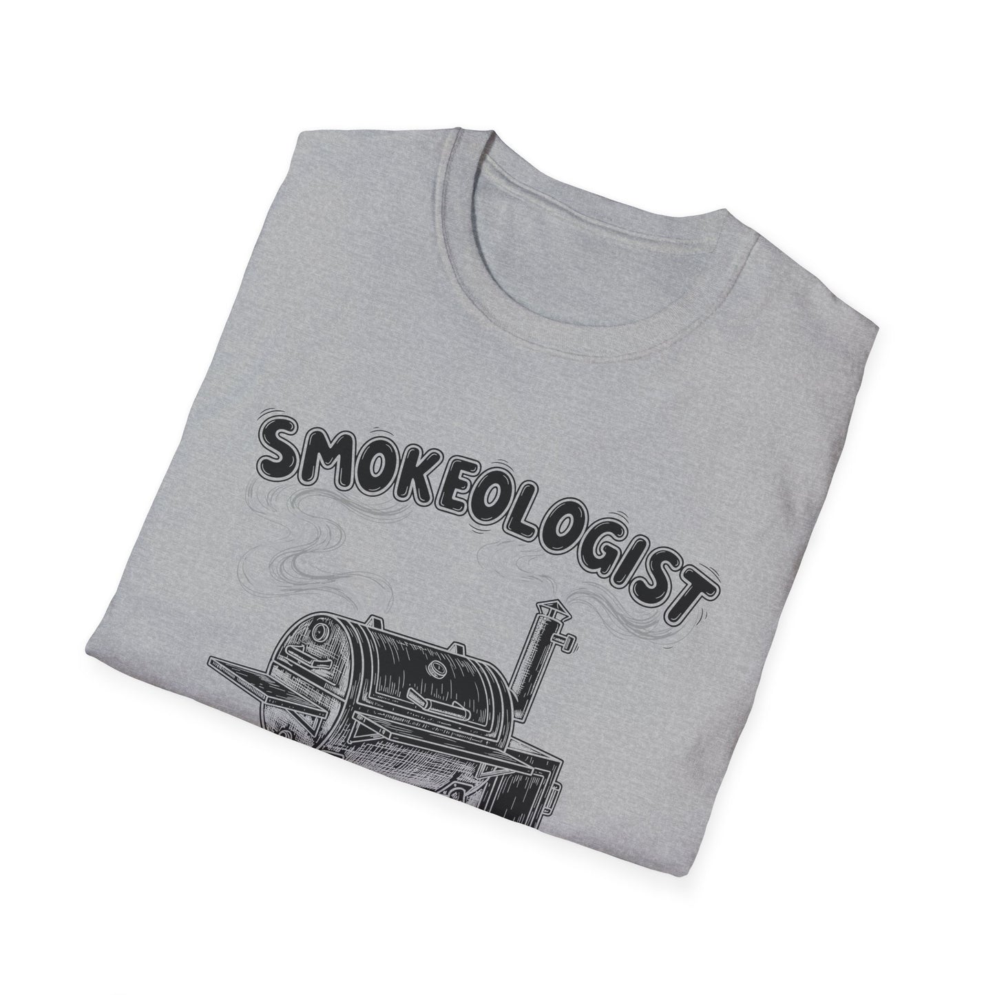 Funny Smokeologist Pitmaster BBQ Smoker Grilling T-Shirt