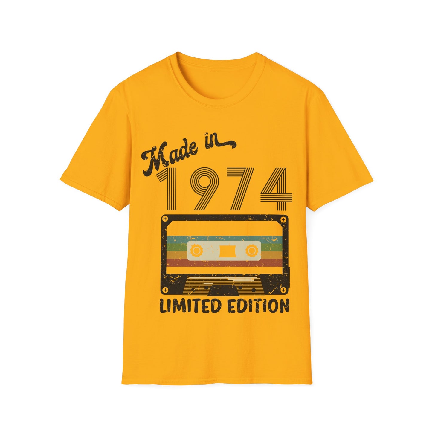 Made In 1964 Limited Edition Funny Cassette Tape Vintage T-Shirt For Men Women