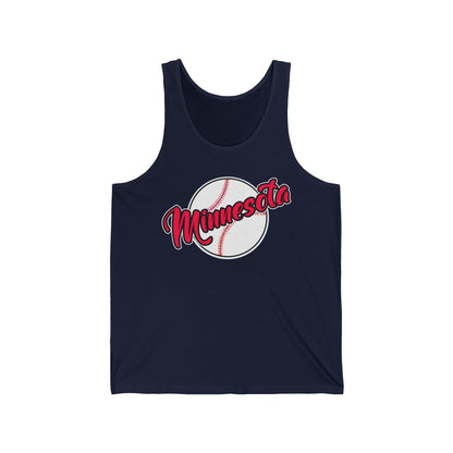 Minnesota Tee Vintage Baseball Throwback Retro Tank Top For Men Women Tank Top