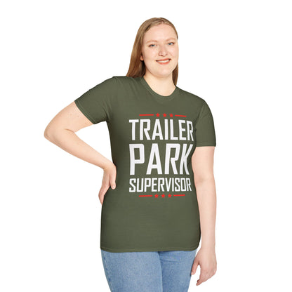 Trailer Park Supervisor Hillbilly Party Funny Trailer T-Shirt For Women