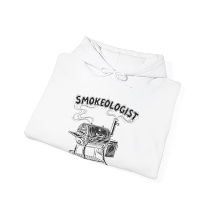 Funny Smokeologist Pitmaster BBQ Smoker Grilling Hoodie