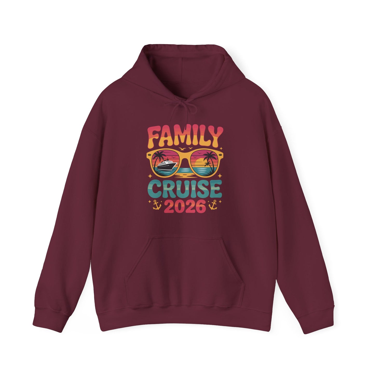 Family Cruise 2026 Summer Vacation Matching Family Cruise Hoodie For Men Women