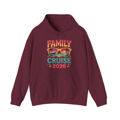 Family Cruise 2026 Summer Vacation Matching Family Cruise Hoodie For Men Women