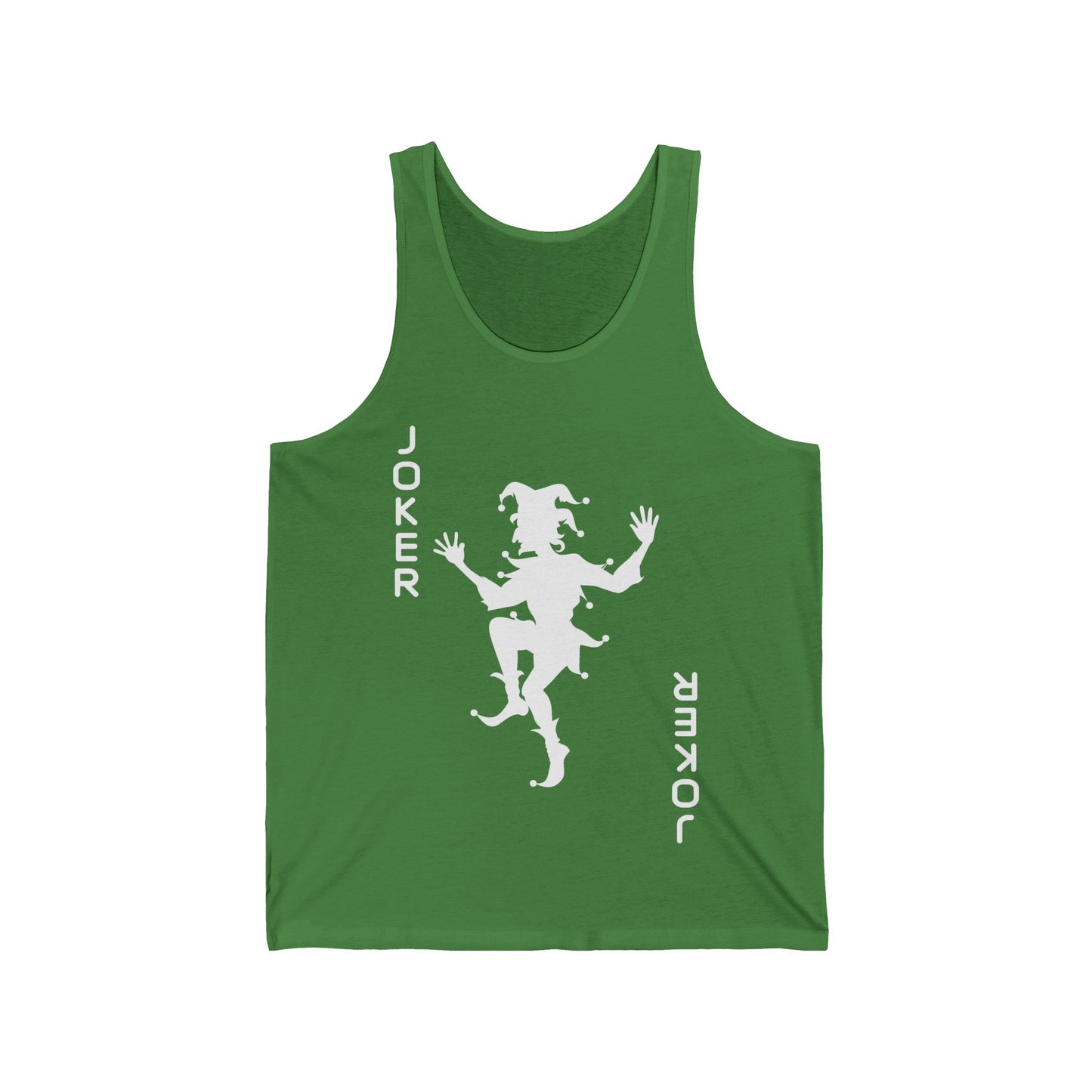 Joker of Spades Deck of Cards Halloween Costume Tank Top for Men