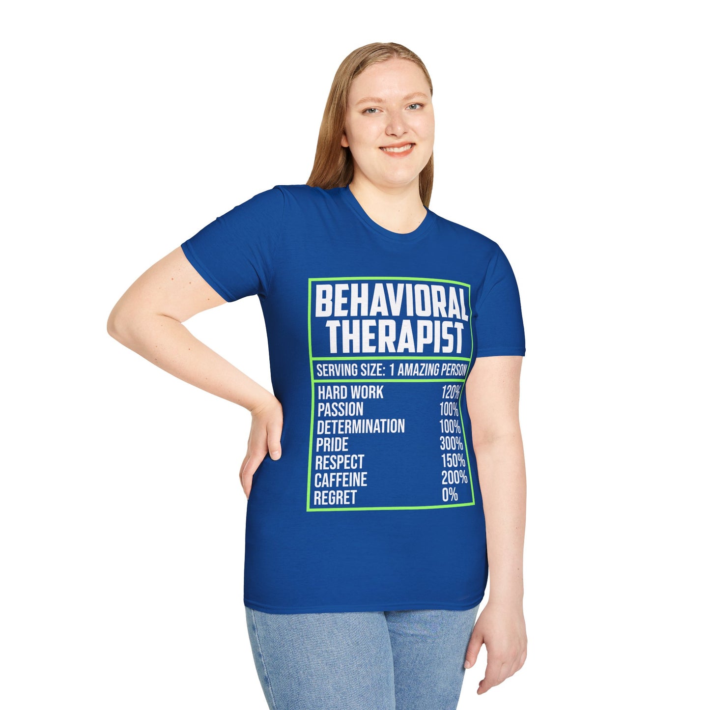 Behavioral Therapist Facts Analyst Behavior Tech SPED Teacher Autism T-Shirt