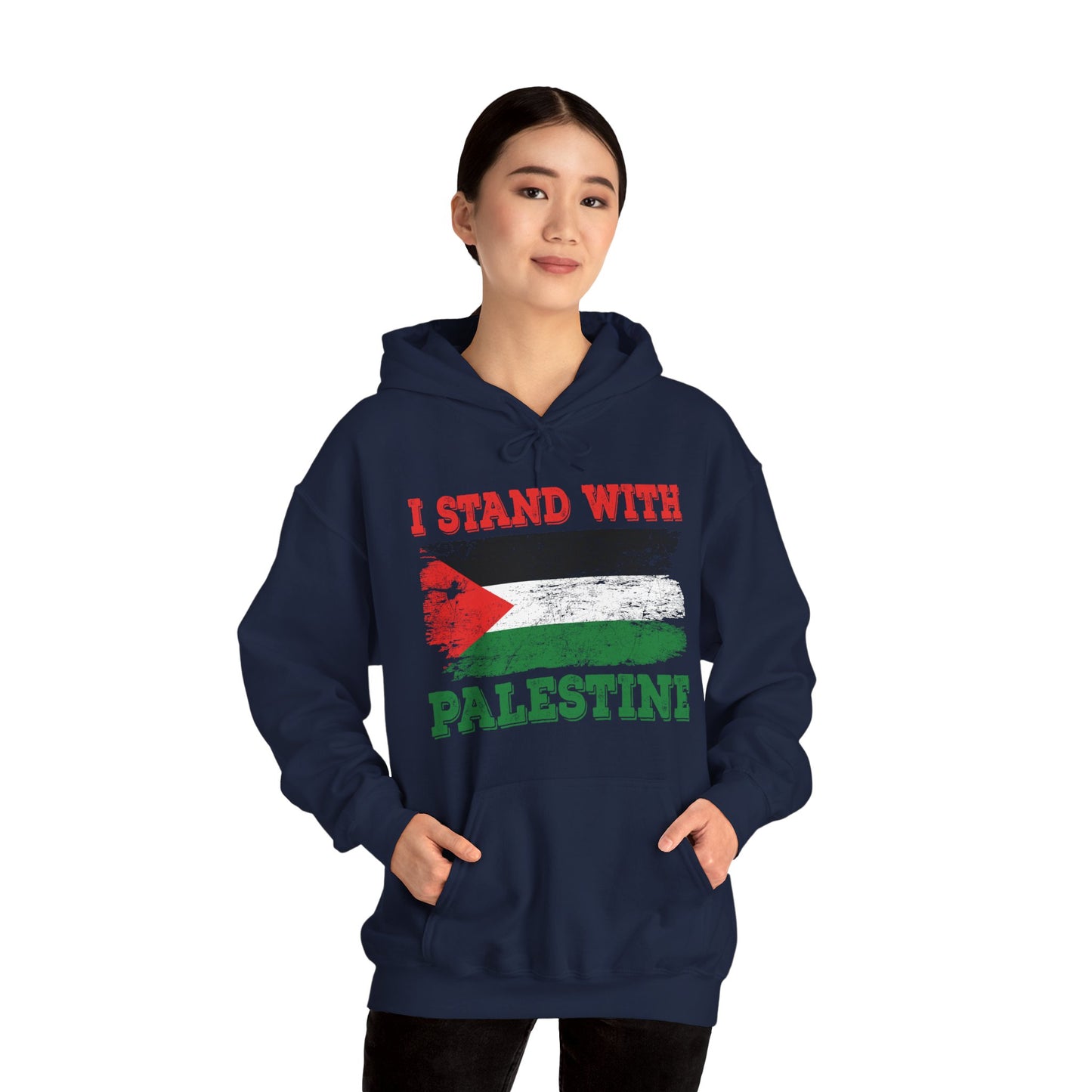 I Stand With Palestine Free Palestine Flag Gaza Palestinian Flag Hoodie For Men Women Hoodie