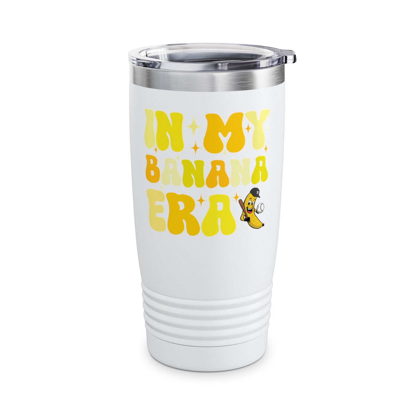 Funny In My Bananas Era Fruit Lover Baseball Player Tumbler For Men Women Tumbler