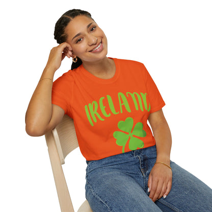 Ireland Shamrock St Patricks Day Clover Irish T-Shirt For Men Women T-Shirt