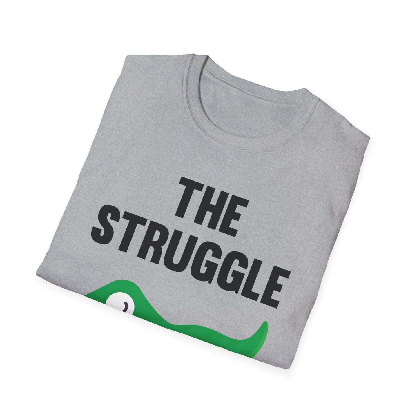 Funny The Struggle is Real T-Rex Dinosaur Sarcastic Sarcasm Tee T-Shirt Men Women