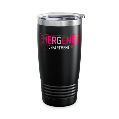 Emergency Department Emergency Room Healthcare Nursing Nurse Tumbler For Men Women Tumbler