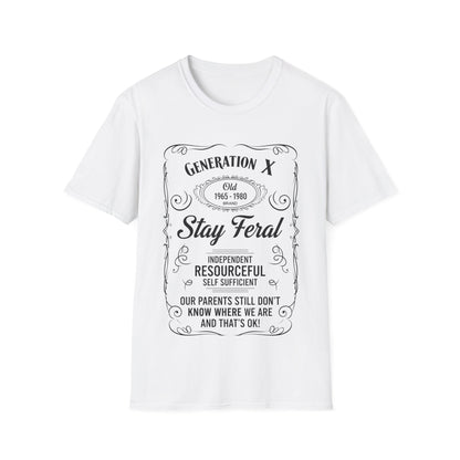 Generation X Stay Feral T-Shirt