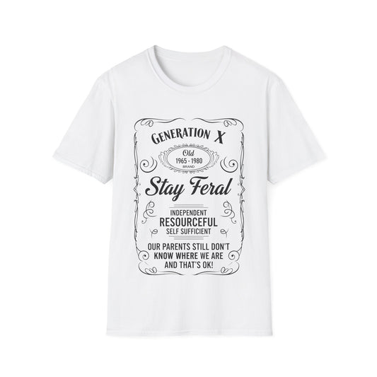 Generation X Stay Feral T-Shirt
