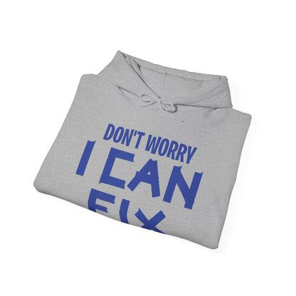 Funny Don't Worry I Can Fix It Duct Tape Ducktape Husband Hoodie