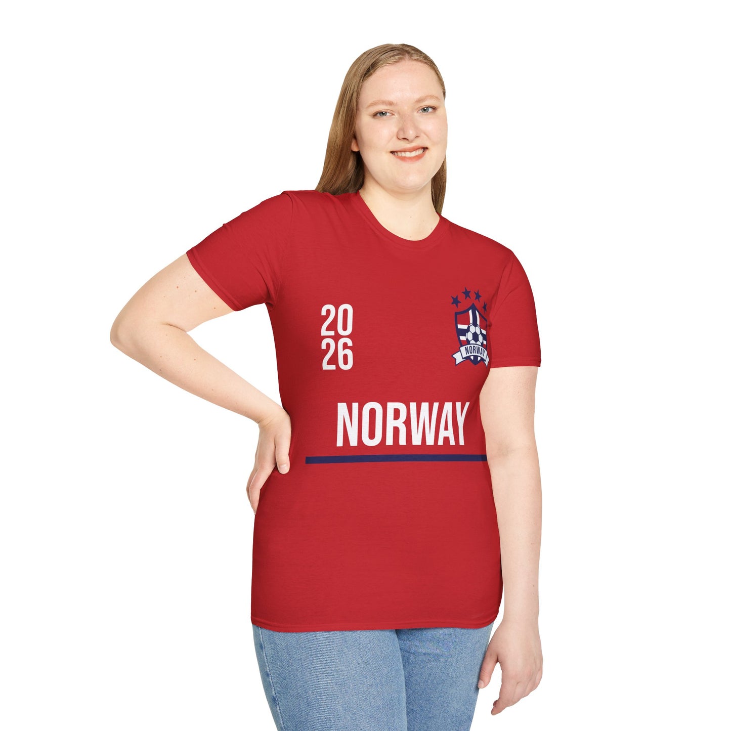 Norway Soccer Tee Flag Football Shirt Gift USA 2026 T-Shirt
