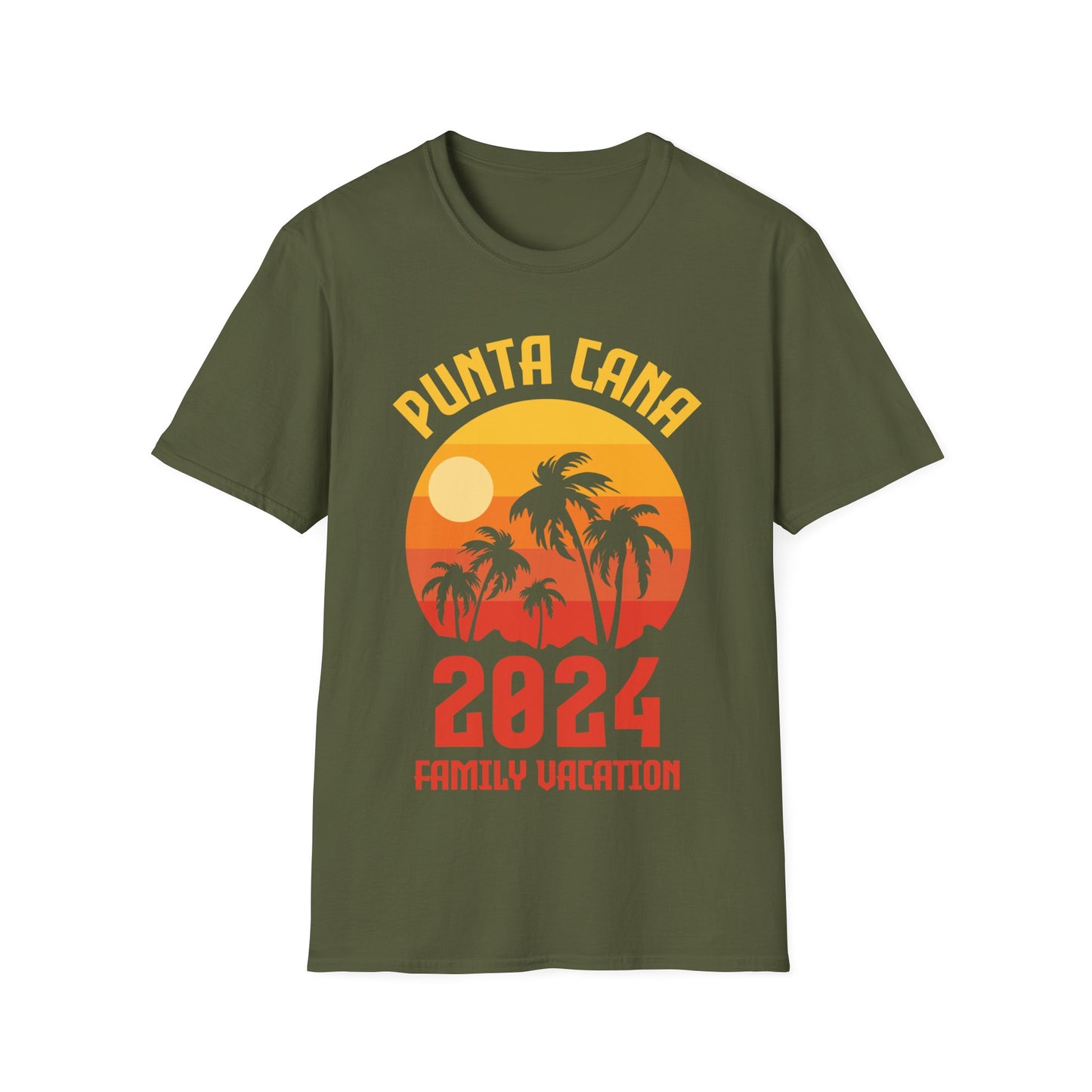 Punta Cana 2024 Family Vacation Vacay Beach Summer Holiday T-Shirt