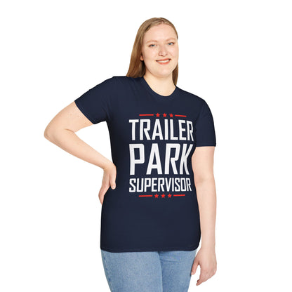 Trailer Park Supervisor Hillbilly Party Funny Trailer T-Shirt For Women