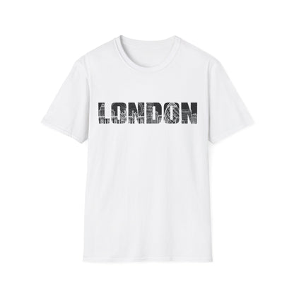 London England Souvenir Flag Phonebooth Double-Decker Bus T-Shirt For Men Women T-Shirt