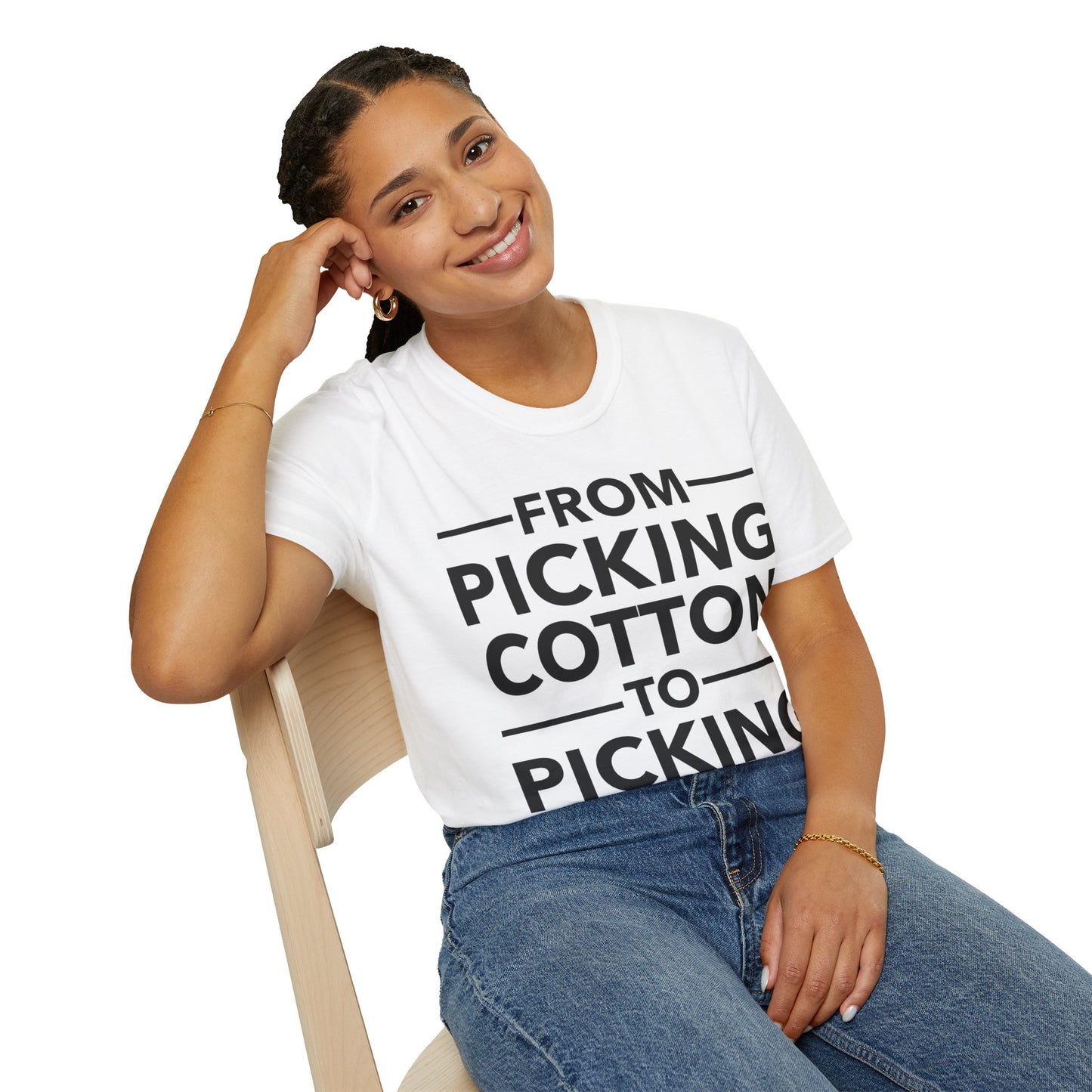 From Picking Cotton to Picking Presidents Black Votes Matter T-Shirt Men Women