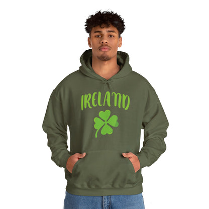 Ireland Shamrock St Patricks Day Clover Irish Hoodie For Men Women Hoodie