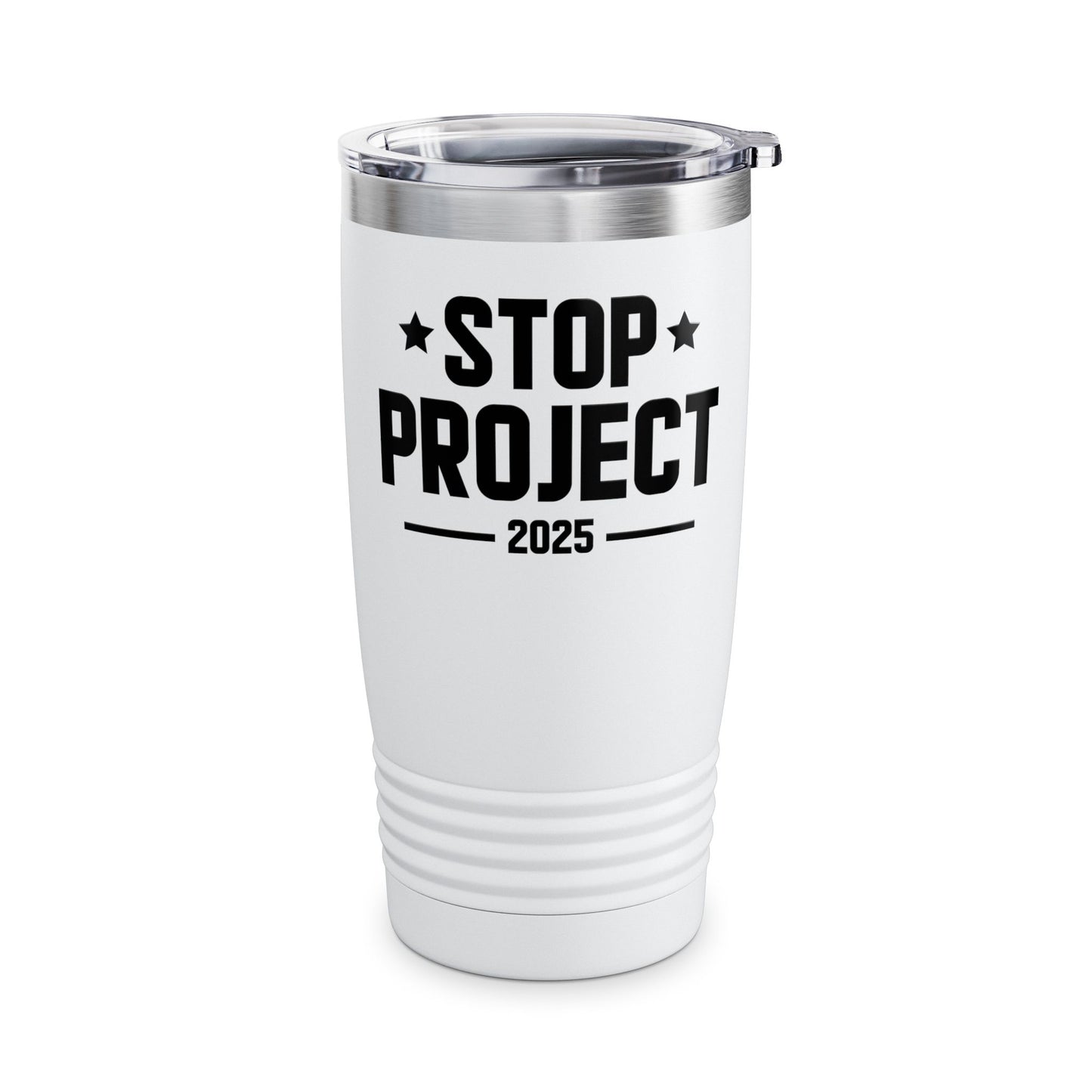 Stop Project 2025 Tumbler For Women Men Tumbler