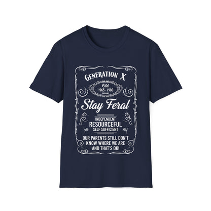 Generation X Stay Feral T-Shirt