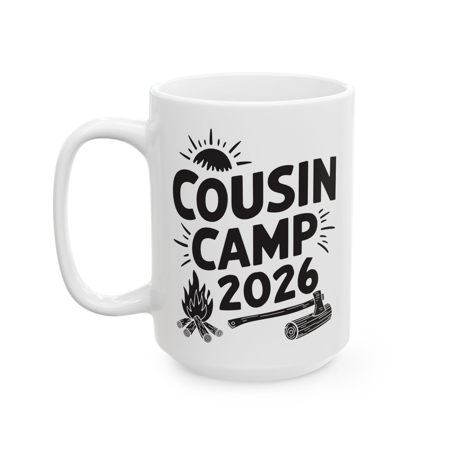 Cousin Camp 2026 Summer Vacation Trip Matching Family Coffee Mug For Men Women