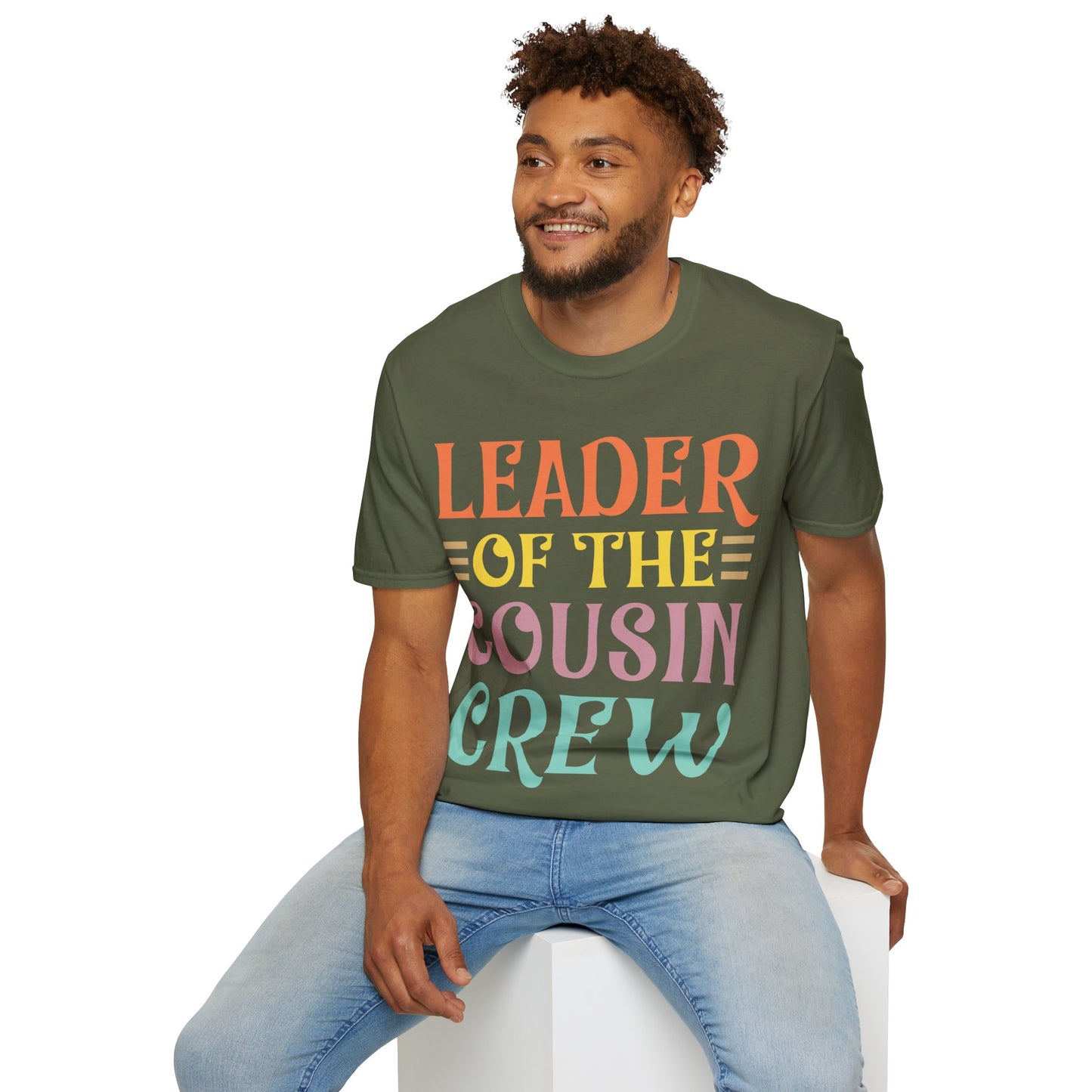 Leader Of The Cousin Crew Toddler Girl Boy Funny Vacation Trip T-Shirt For Men Women T-Shirt